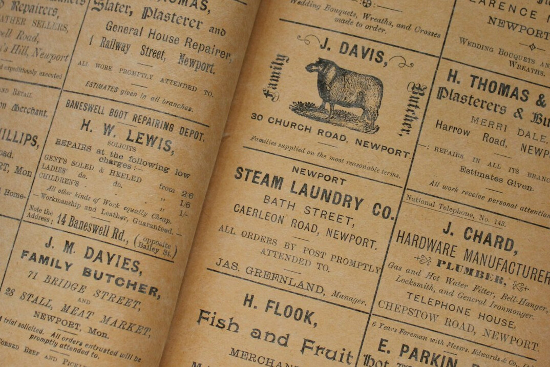 old newspaper archives